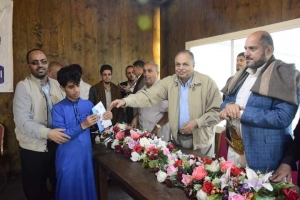 حفاظ مركز النور للمكفوفين بحصدون مراكز متقدمه في مسابقة القرآن الكريم في  فعاليات الملتقى الرمضاني الخامس