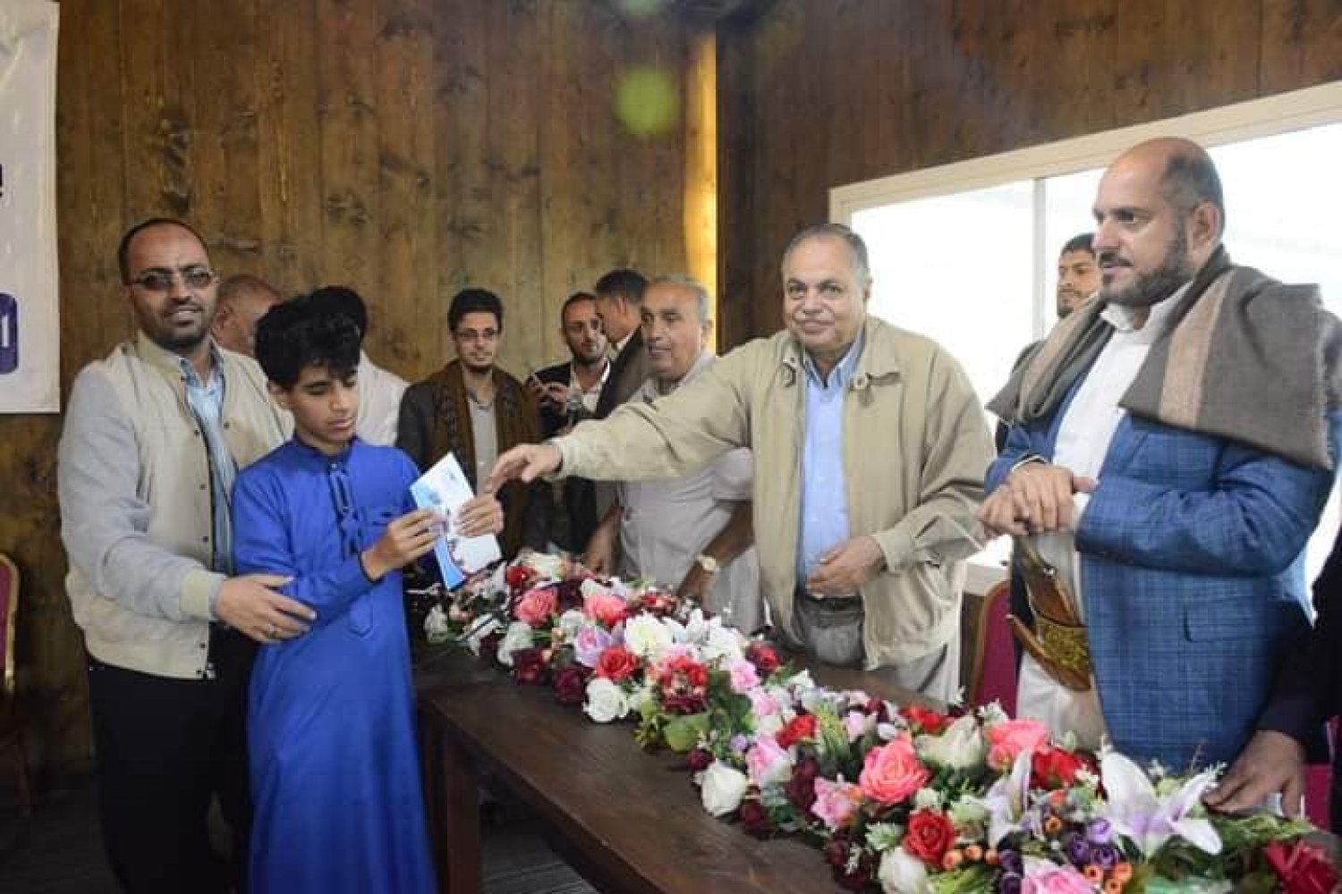 حفاظ مركز النور للمكفوفين بحصدون مراكز متقدمه في مسابقة القرآن الكريم في  فعاليات الملتقى الرمضاني الخامس