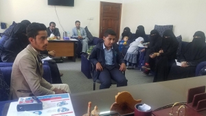 لجنة القبول تستقبل الطلاب الجدد للعام 2021/2020